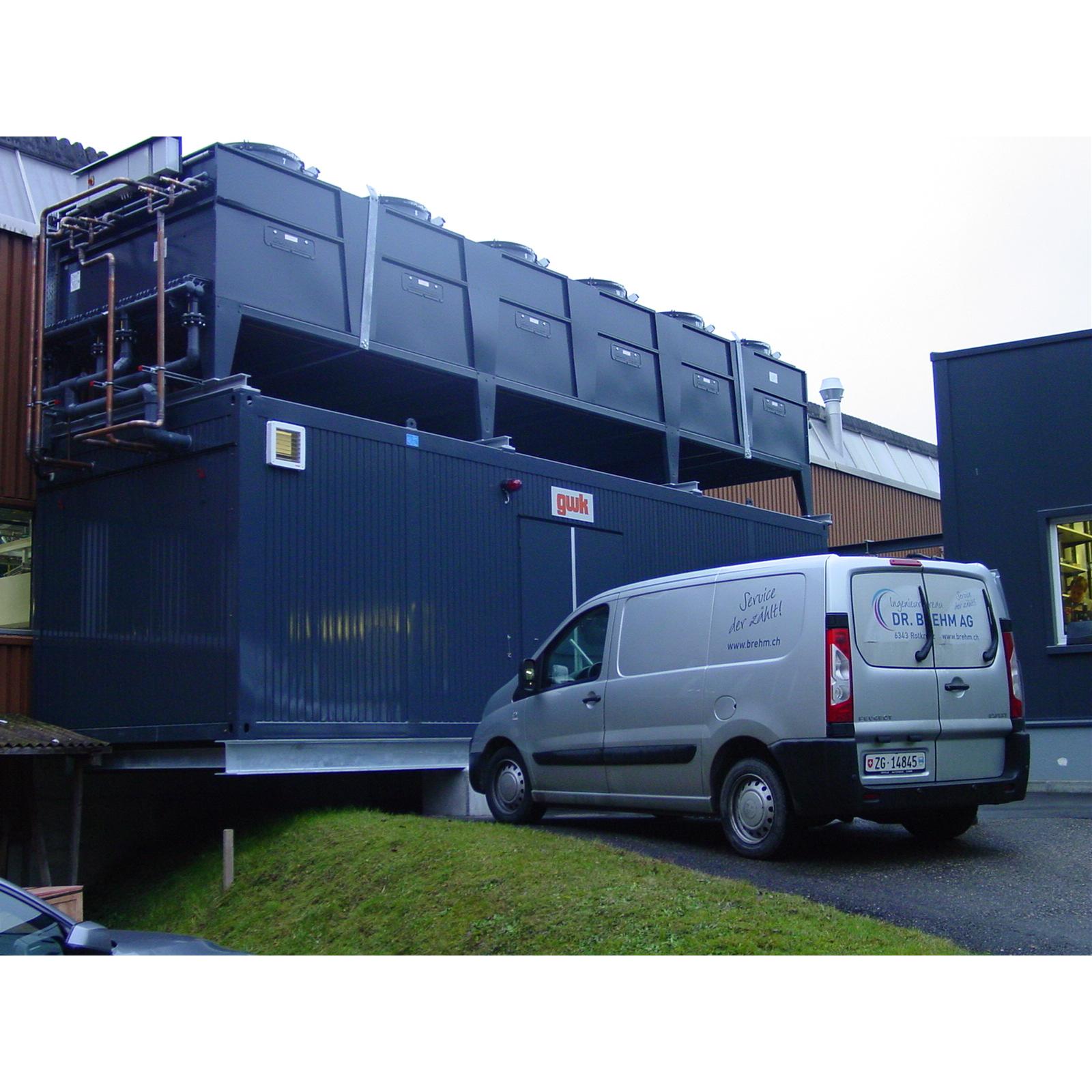 Containerk�hlanlage 